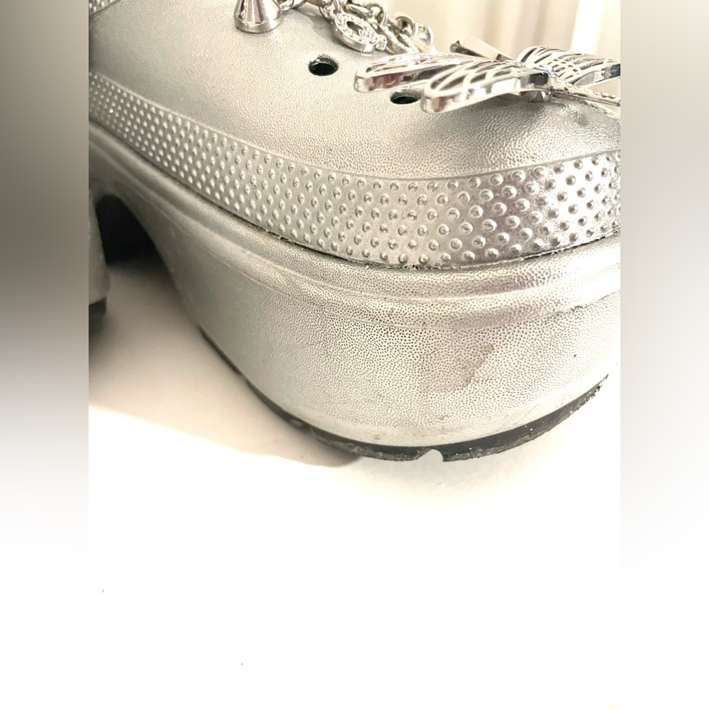 Crocs Stomp Clog Metallic Silver l. - Picture 11 of 17